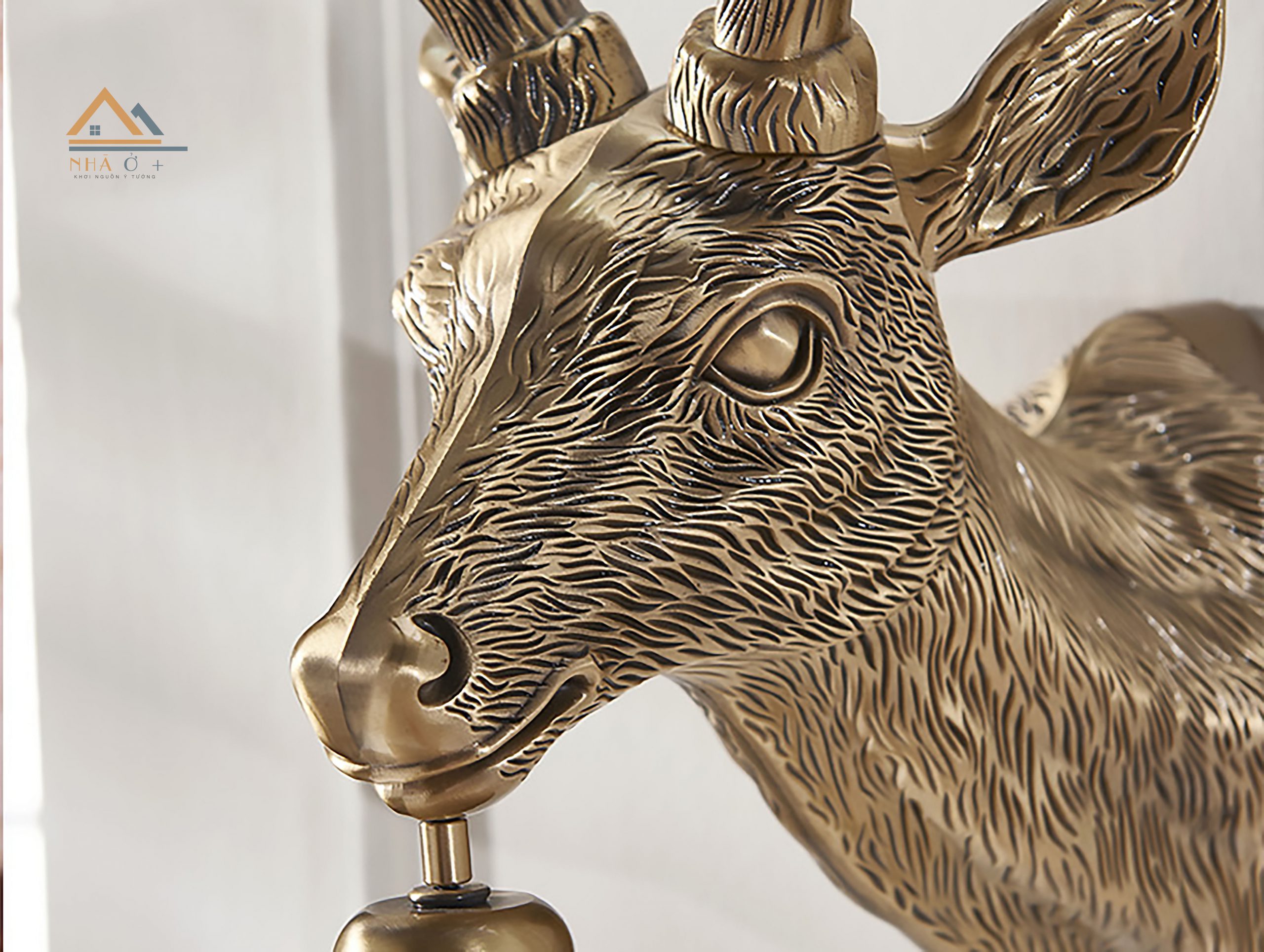 KHOI Brass Deer