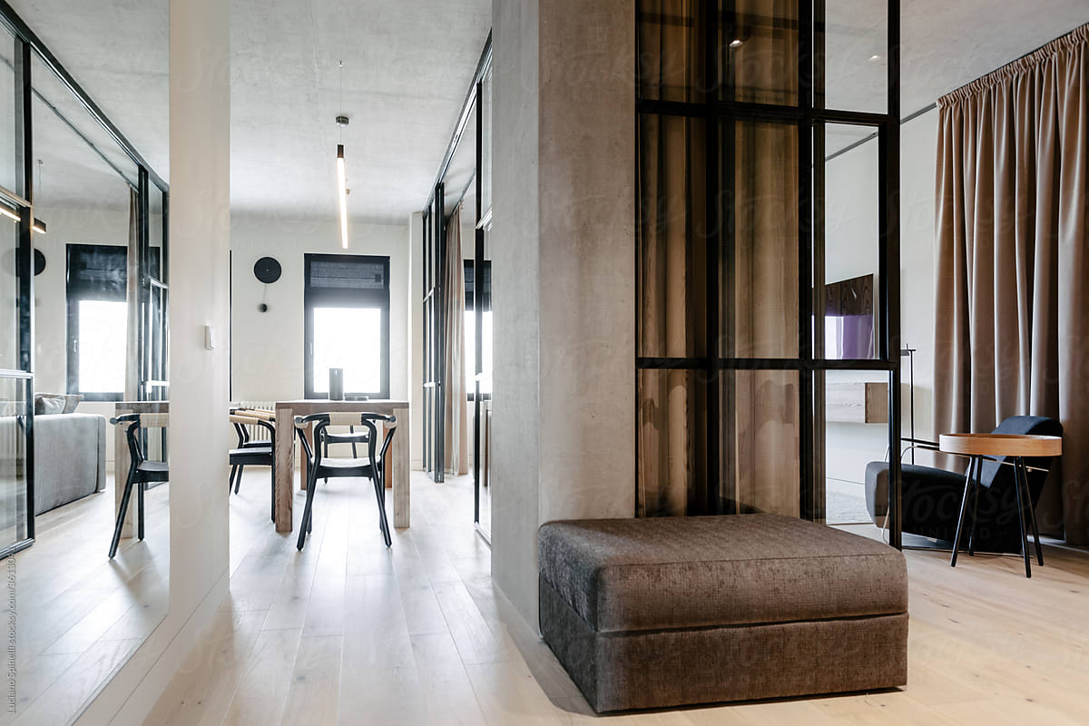 Nordic Style sujeta Living Room Entrance