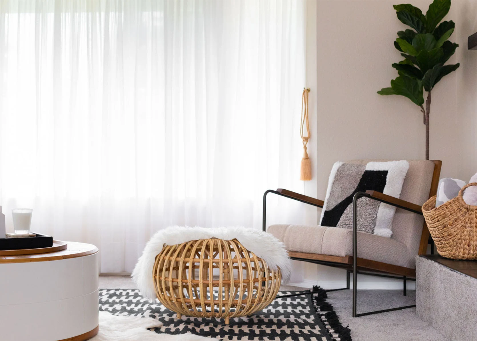 I Sent Living Room Photos to a Designer — Her Changes Made It Better