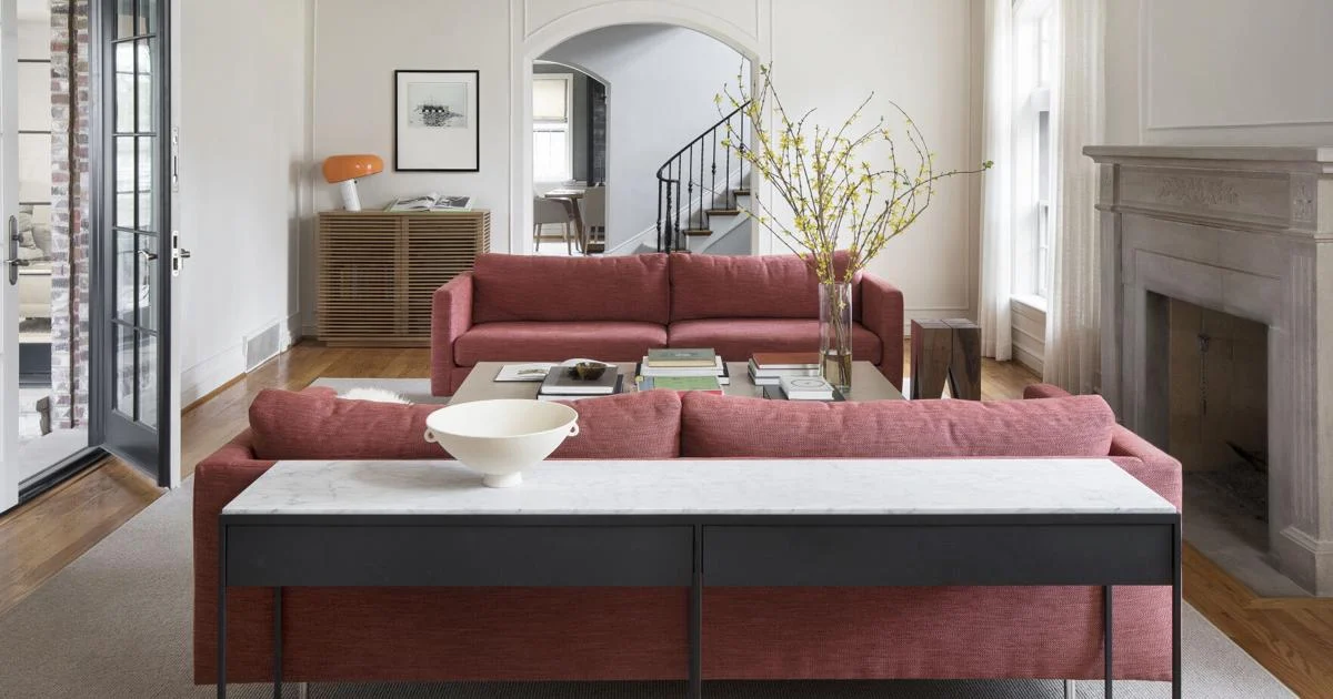This modern interior by Studio Sweet-Schuler exudes sophistication